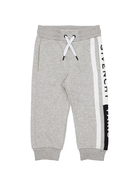 givenchy pantaloni jogging grigi in cotone|Pantaloni da jogging larghi .